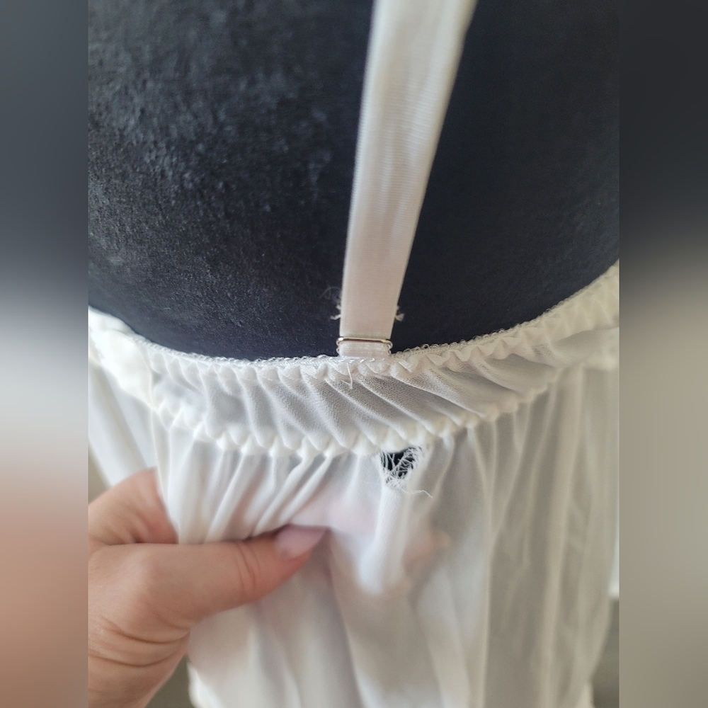 Cinema Etoile Babydol And Robe Set - White - Picture 9 of 9